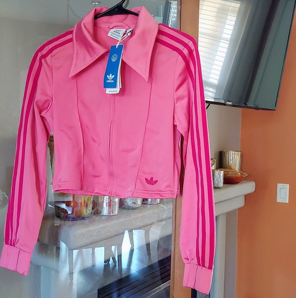 NWT adidas track jacket 2XS (Girl's 10/12)